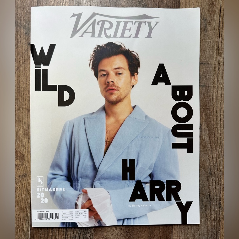 Harry Styles Variety Magazine